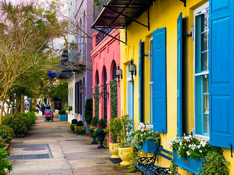 Charleston’s Rainbow Row